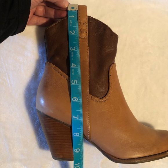 Jack Rogers “Ryan” Brown Leather Ankle Boots • Women’s Sz 6.5 - Picture 8 of 8